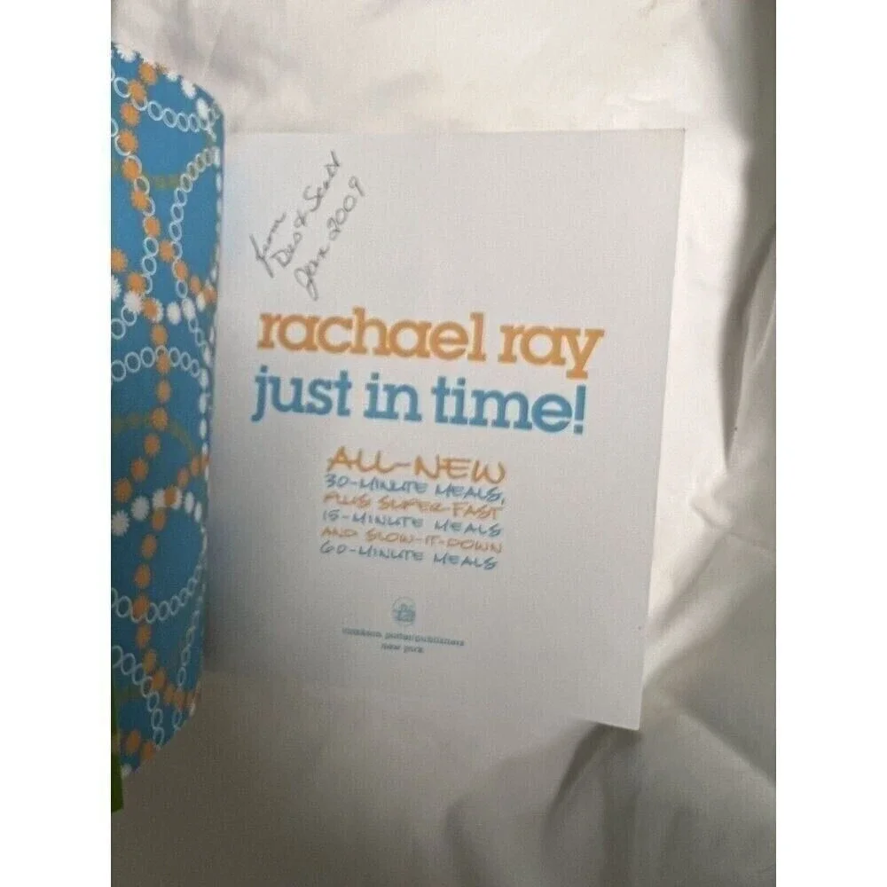 Rachael‎ Ray Just In Time! Cookbook 15 30 60 Minute Meals Paperback